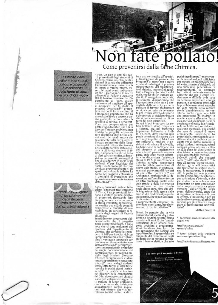 Non fate Pollaio!